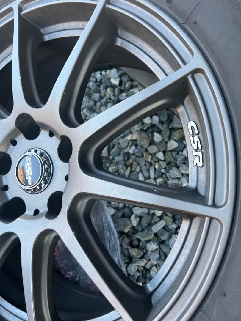 アルファードホイール　　ブリヂストンスタッドレスタイヤ 17インチ