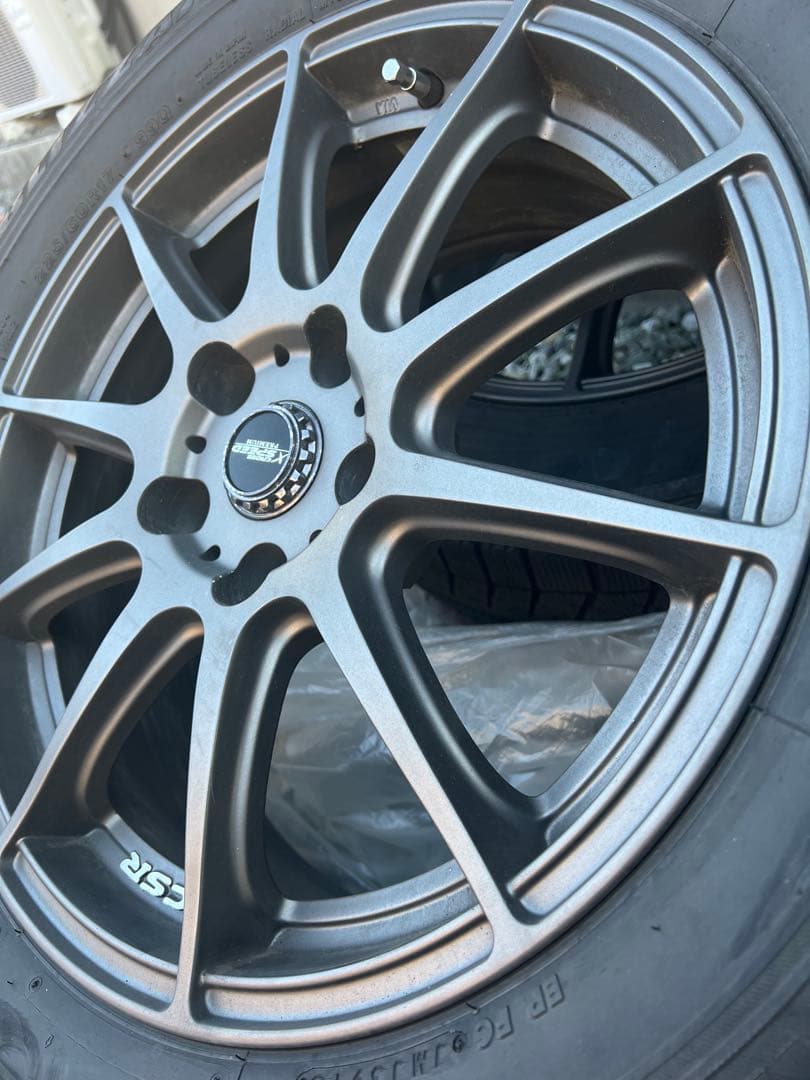 アルファードホイール　　ブリヂストンスタッドレスタイヤ 17インチ