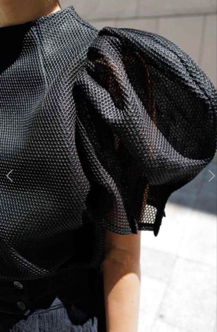 マチャット　machatt メッシュパフトップス　新品未使用