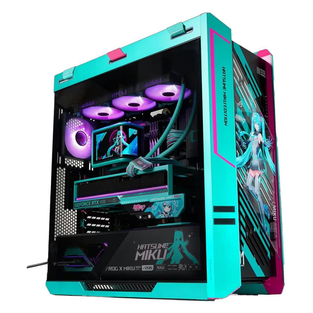 ASUS代理 香港ROG Strix Helios II 初音ミクエディション