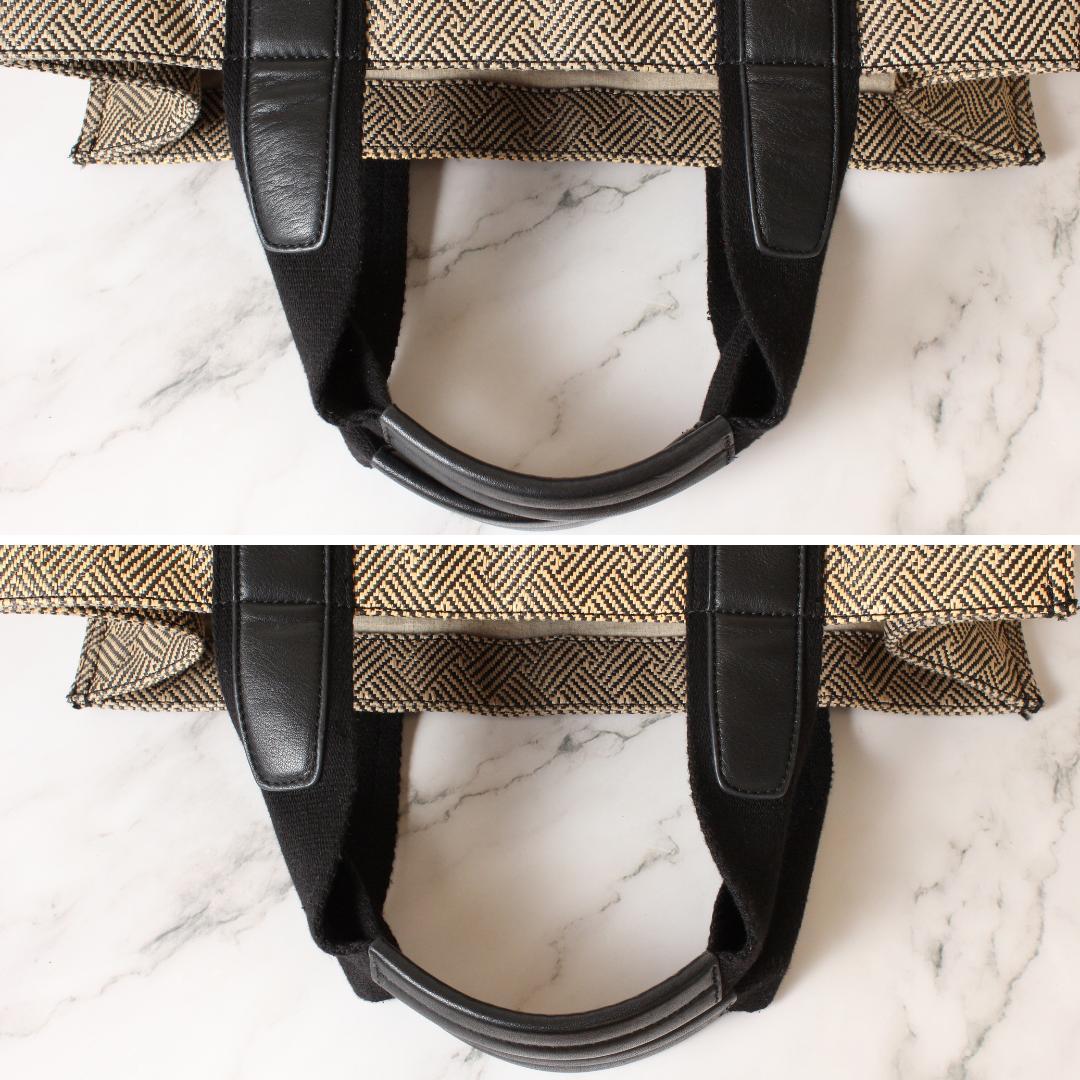 ✨極美品✨ トリーバーチ トートバッグ ハンドバッグ キャンバス レザー A4