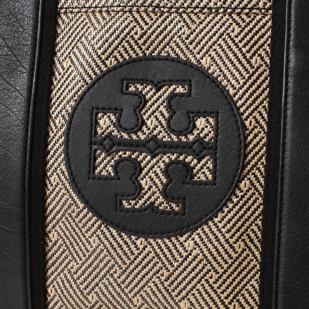 ✨極美品✨ トリーバーチ トートバッグ ハンドバッグ キャンバス レザー A4