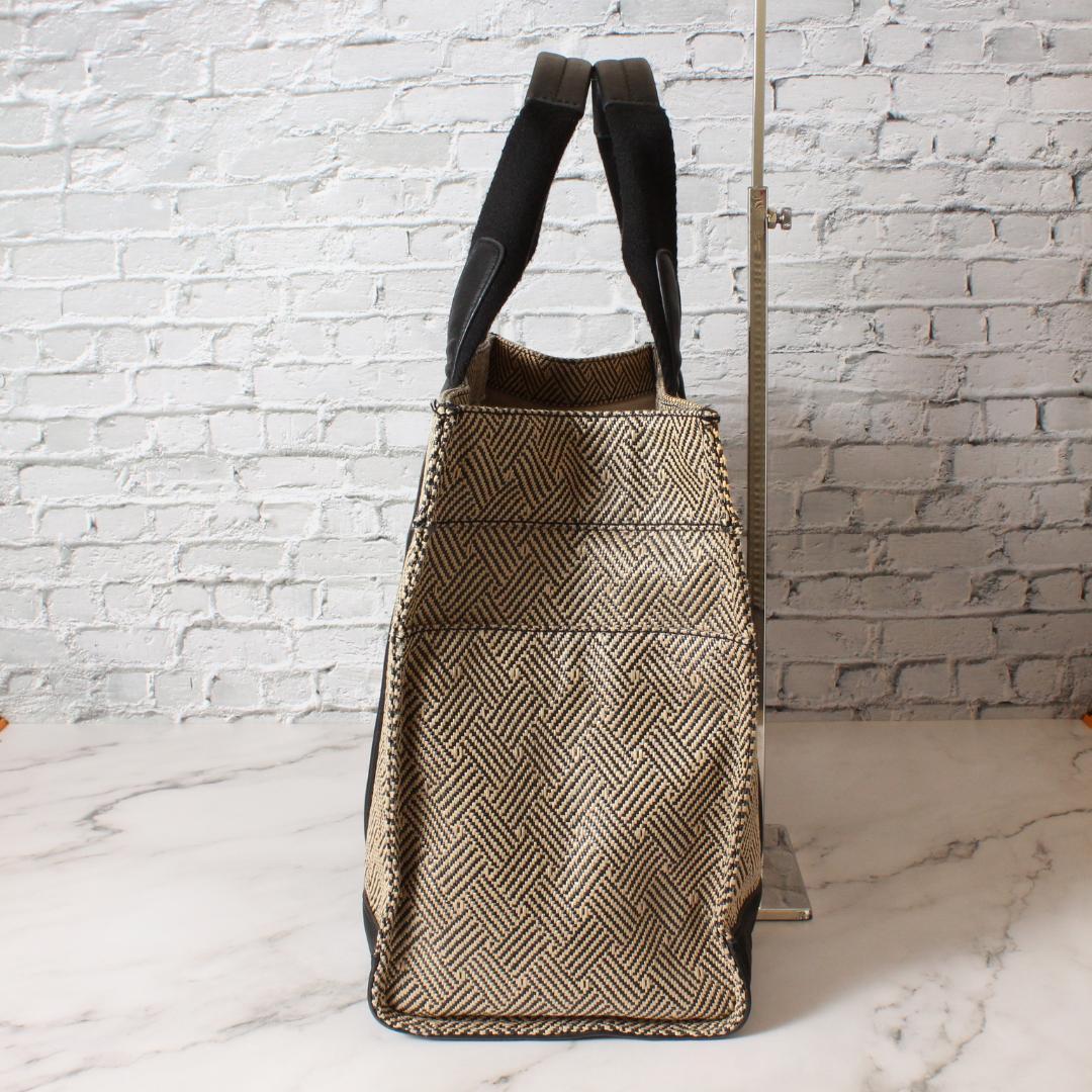 ✨極美品✨ トリーバーチ トートバッグ ハンドバッグ キャンバス レザー A4