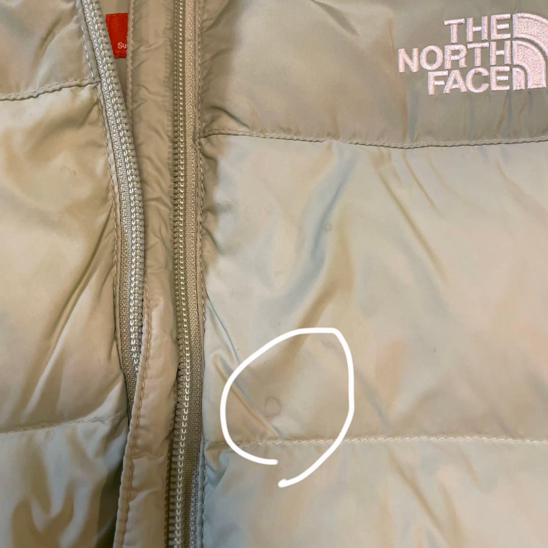 【美品】THE NORTH FACE グリーン ダウンジャケット 160cm