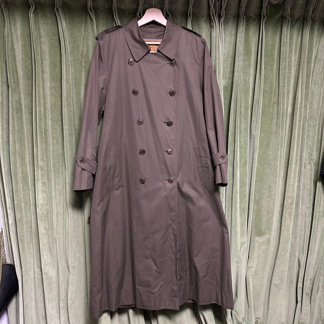 Burberry カーキライナー付きトレンチコート11Aノバチェック