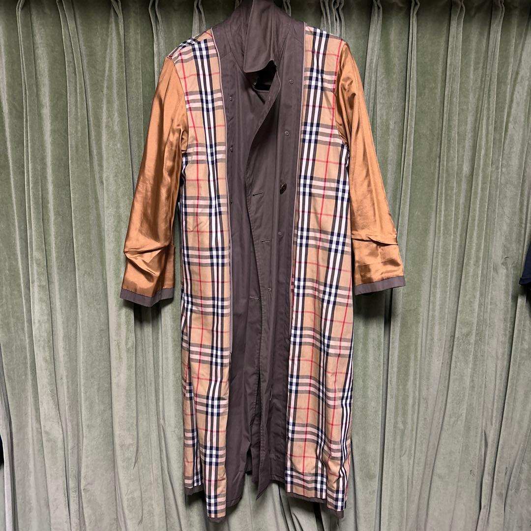 Burberry カーキライナー付きトレンチコート11Aノバチェック