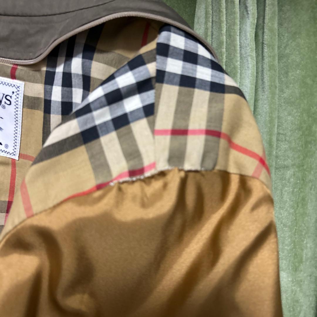 Burberry カーキライナー付きトレンチコート11Aノバチェック