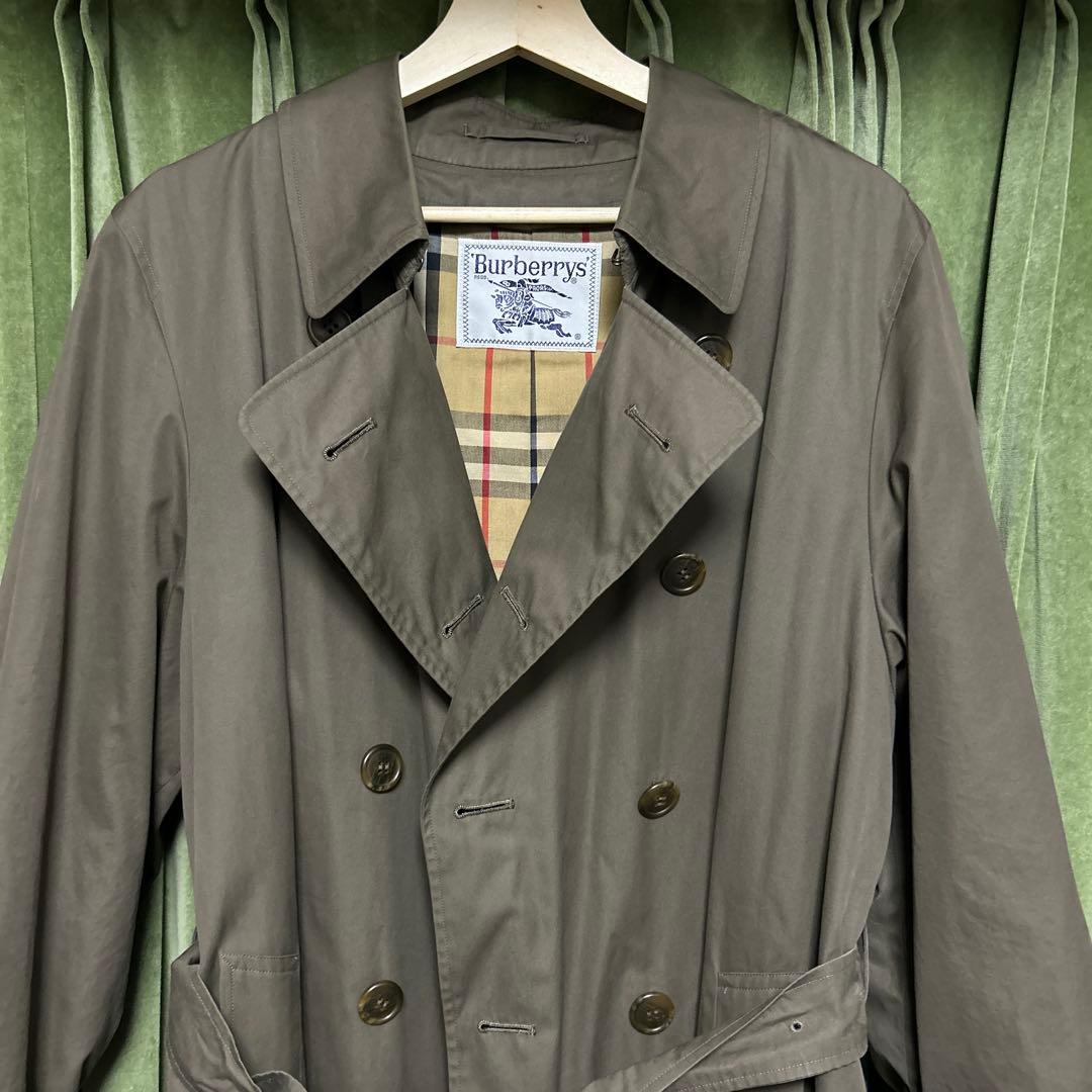 Burberry カーキライナー付きトレンチコート11Aノバチェック