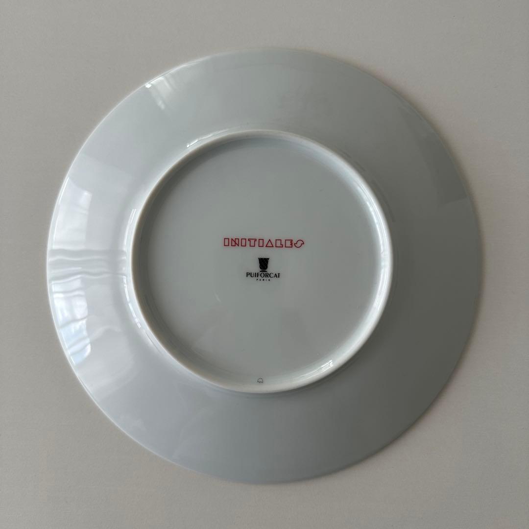 フランスヴィンテージPuiforcatデザートプレート ピュイフォルカ エルメス