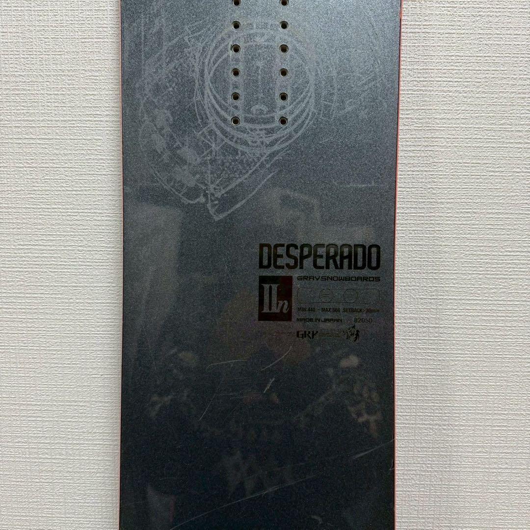 GRAY DESPERADO Ⅱn 151 スノーボード デスペラード