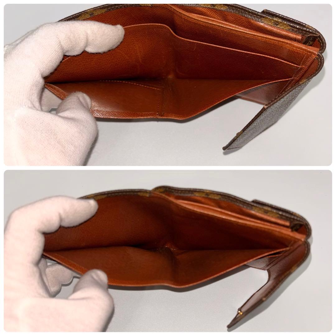 ルイヴィトン✨モノグラム✨ポルトモネ ビエ カルトクレディ Ｗホック 折り財布