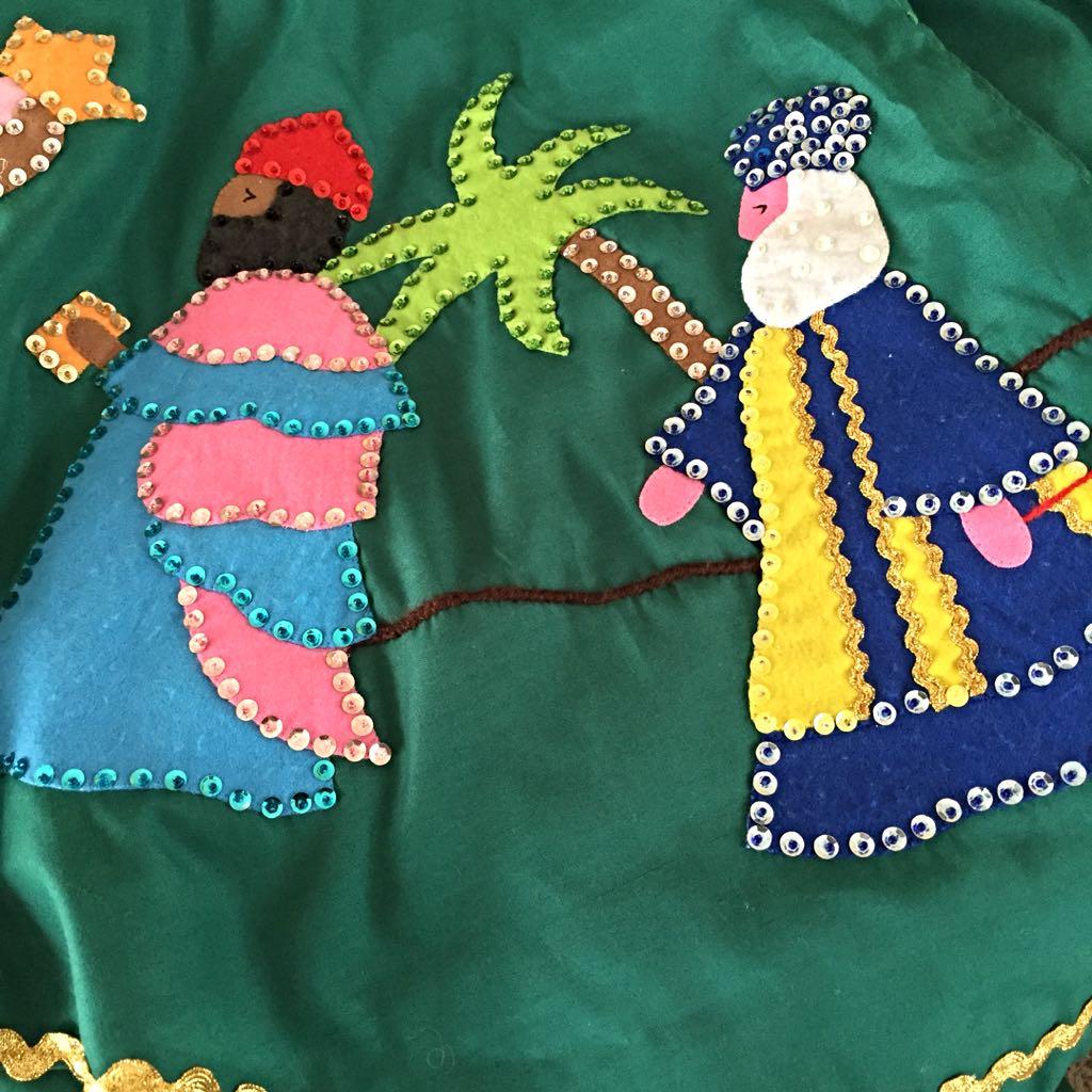 ヴィンテージ　クリスマスツリー用タスペトリ