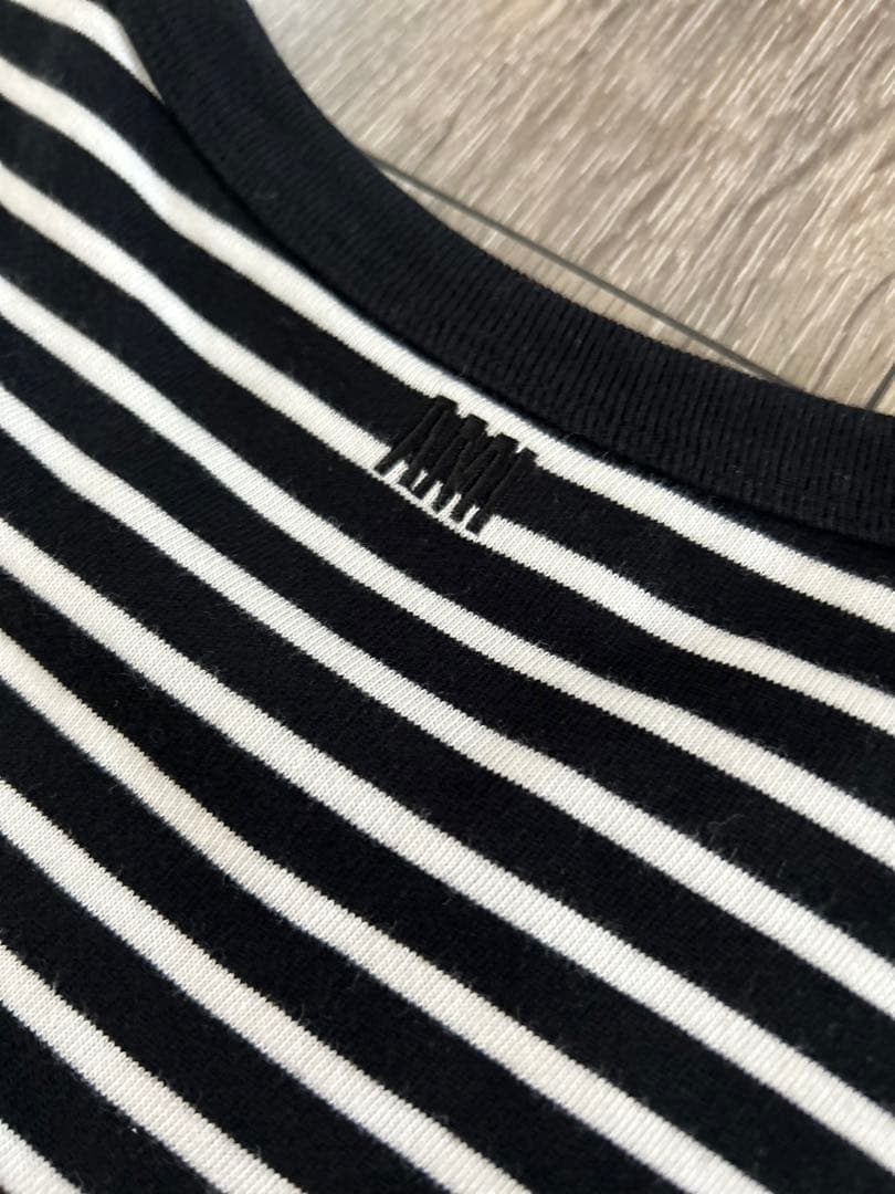 あんぱんまんさま専用 ami paris メンズボーダー長袖T Mサイズ