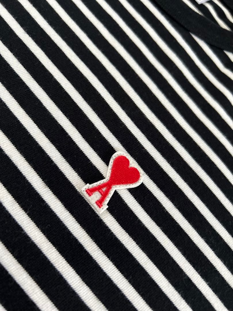 あんぱんまんさま専用 ami paris メンズボーダー長袖T Mサイズ