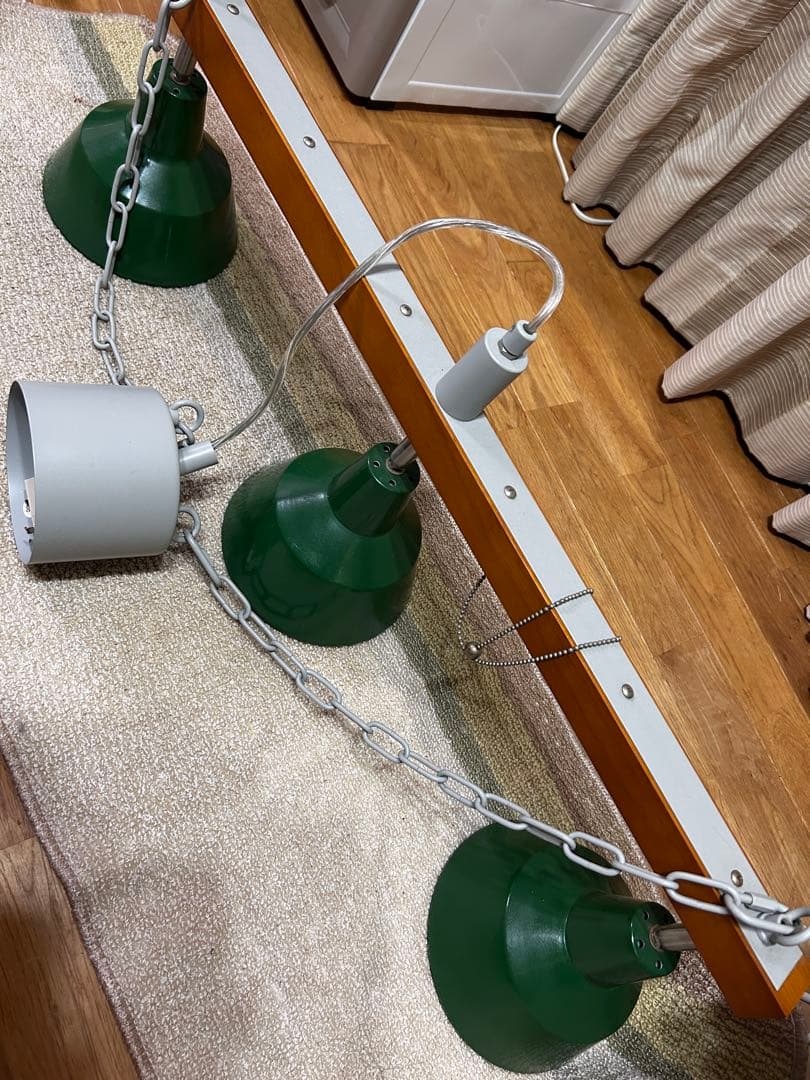 SNAFKIN3 3灯ペンダントライト グリーン