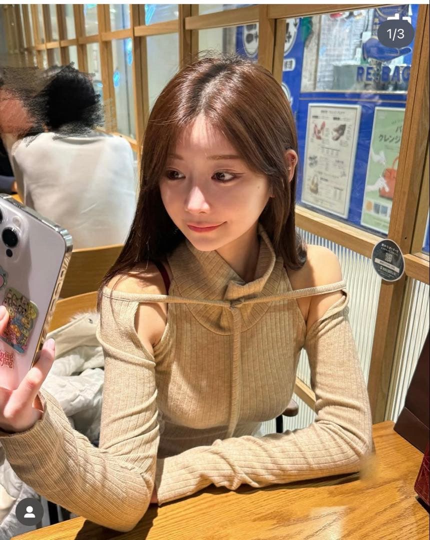 【新品未使用】YILON MADE Sidelace piony tops