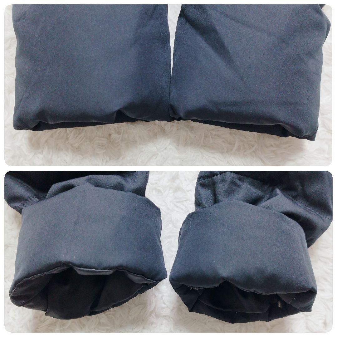 【美品✨️】エムプルミエ リモンタ ロング ダウンコート ショールカラー 濃紺