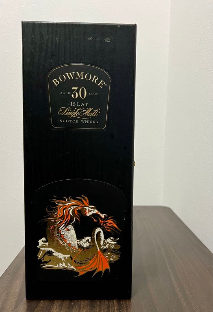 【ボウモア】30年　空き箱