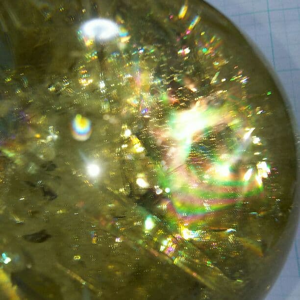 更に値下げ ヤバイ石【 アイリス シトリン 黄水晶】大玉111㎜ 1920g