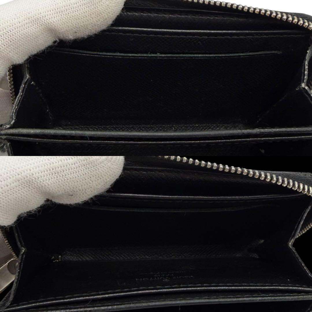 ☆激安☆ ルイヴィトン　パース　ラウンドファスナー　ダミエ　ブラウン　黒