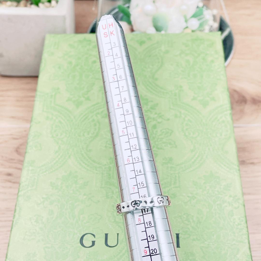 ◇グッチ◇ 新品仕上済 ゴースト リング Ag925 シルバー 刻印16 15号