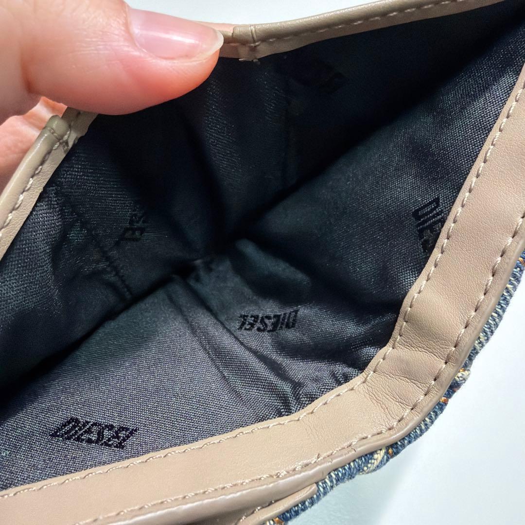 DIESEL 2つ折り財布 デニム レディース メンズ