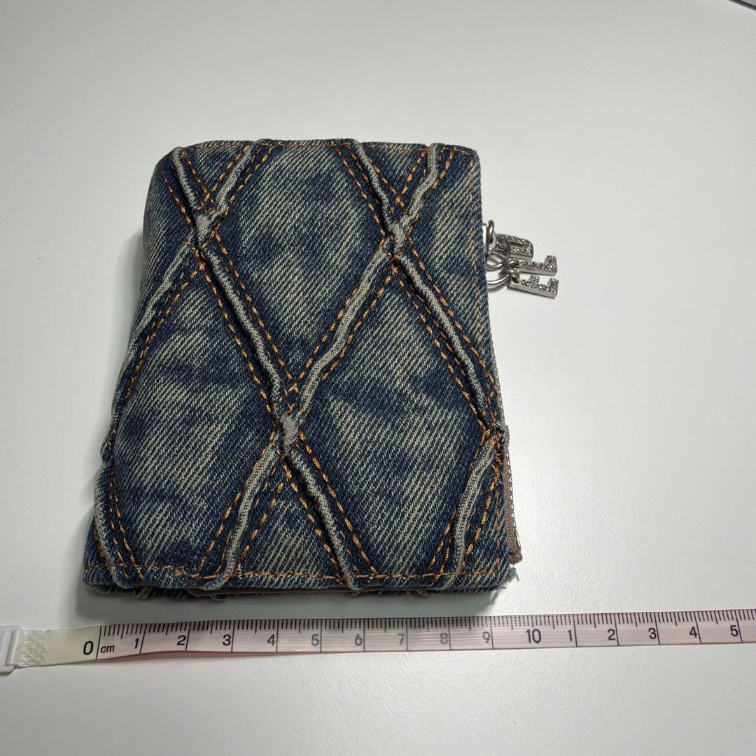 DIESEL 2つ折り財布 デニム レディース メンズ
