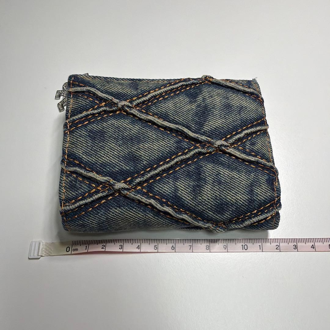 DIESEL 2つ折り財布 デニム レディース メンズ