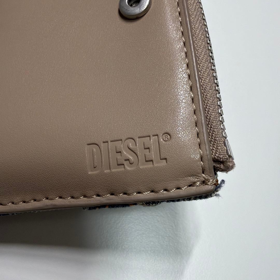 DIESEL 2つ折り財布 デニム レディース メンズ