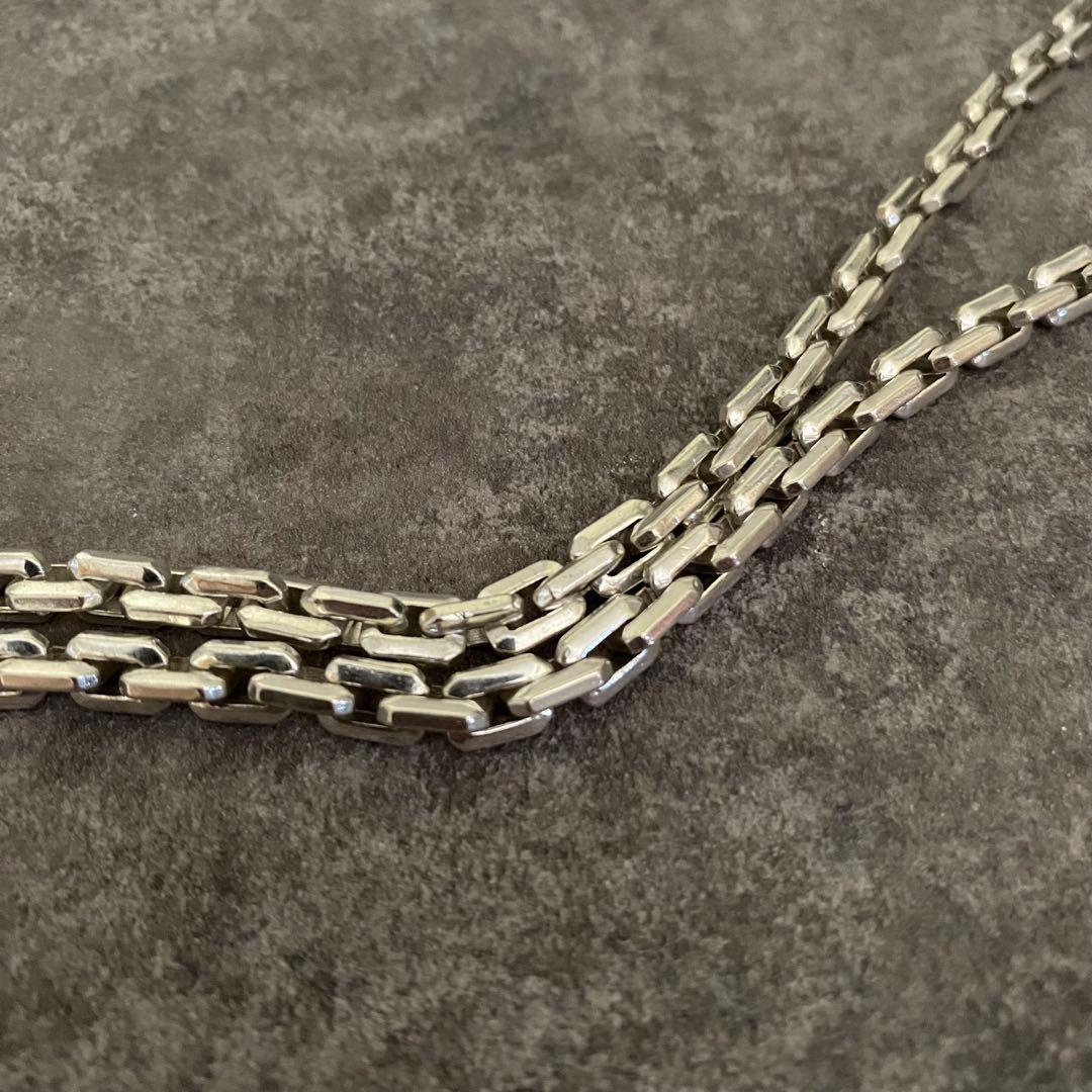 メキシカンジュエリー シルバー925 チェーンネックレス 鎖 ヴィンテージ