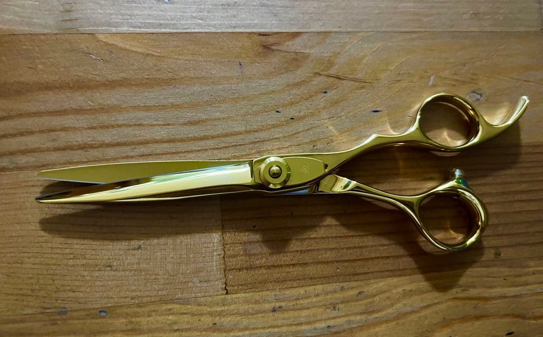 Velisse 6インチ シザー ベアリング ゴールド