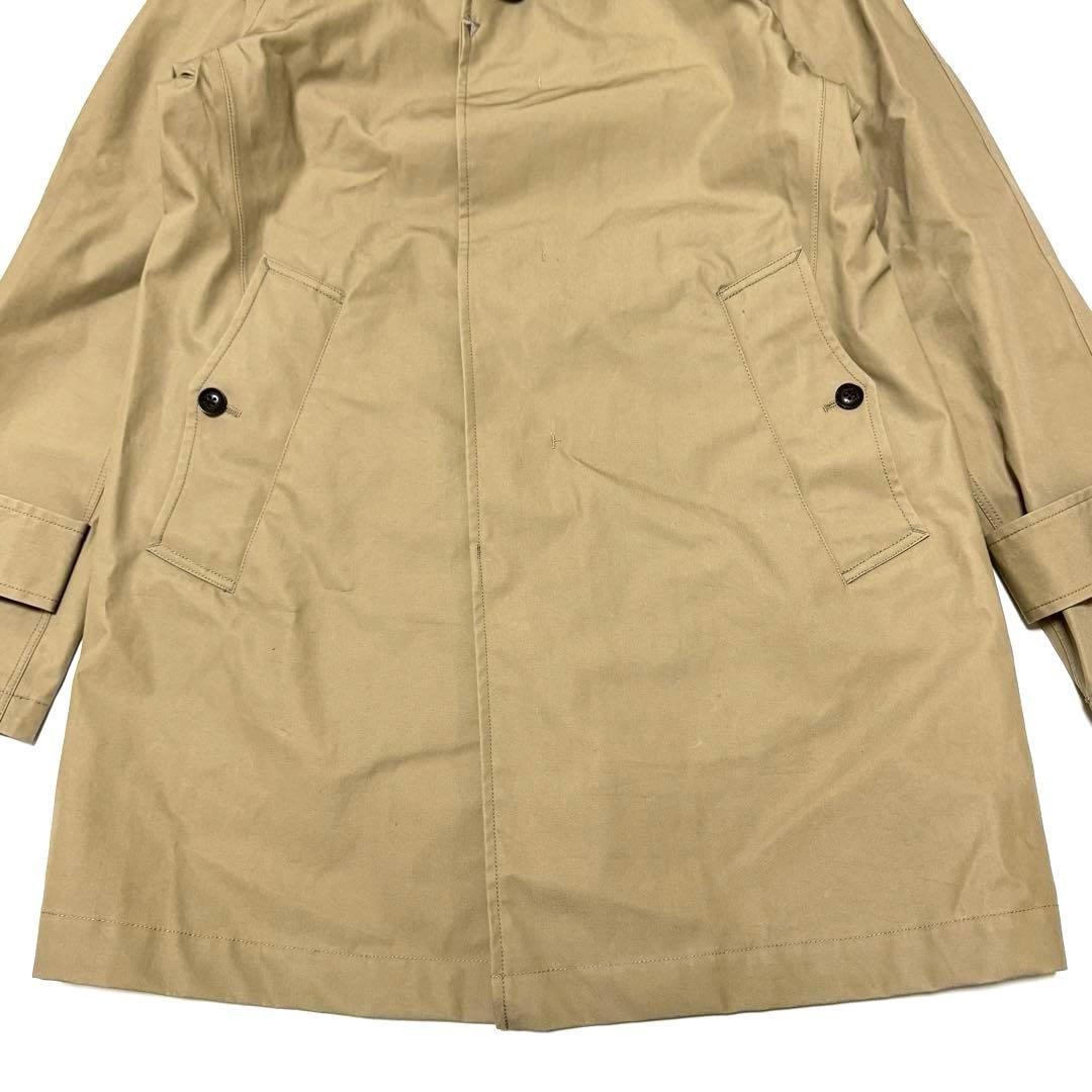 nanamica ナナミカ ゴアテックス ステンカラーコート ベージュ 比翼 M