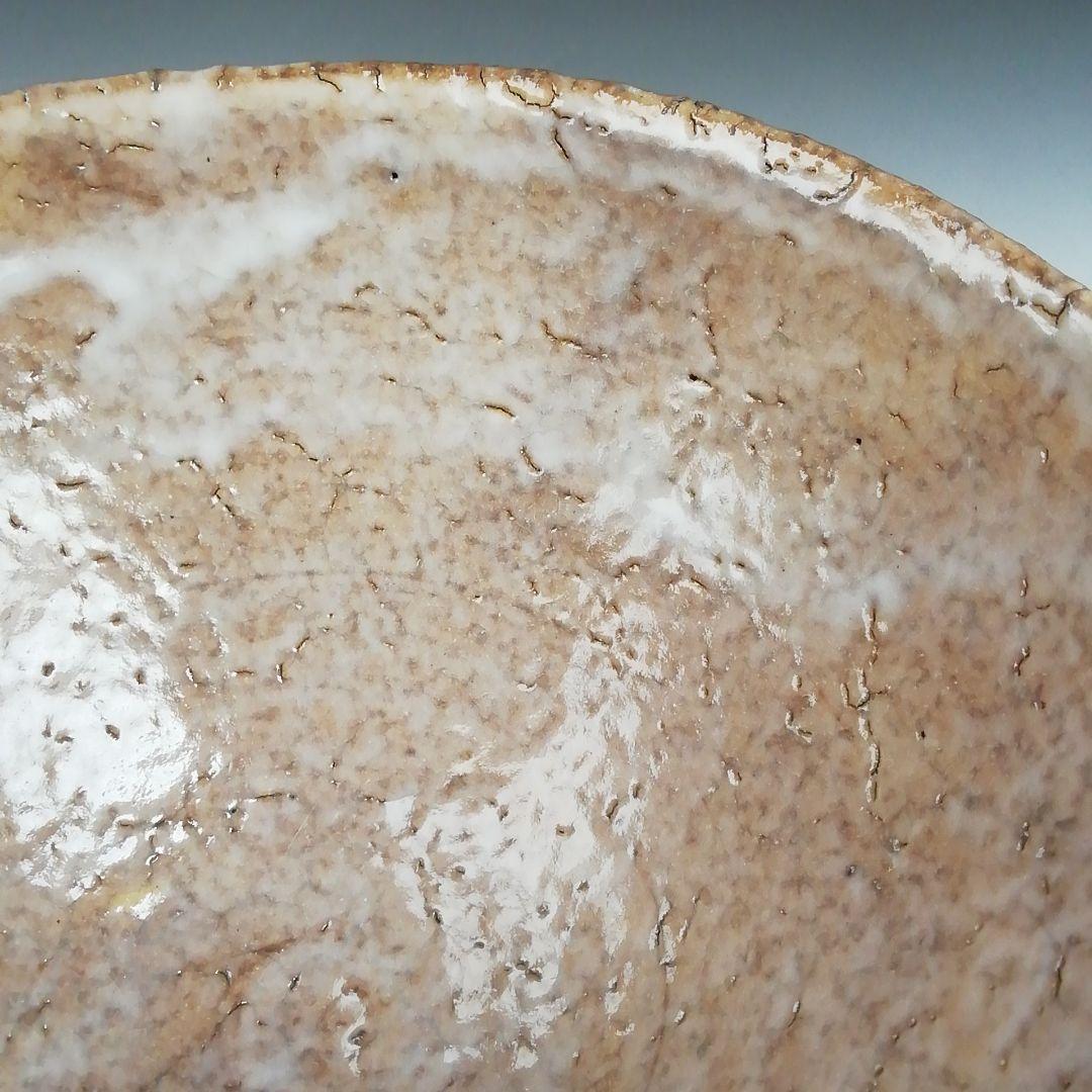 Ｔ９１６　茶碗　『萩焼』『渋谷泥詩 作』　共箱　抹茶碗　茶道具