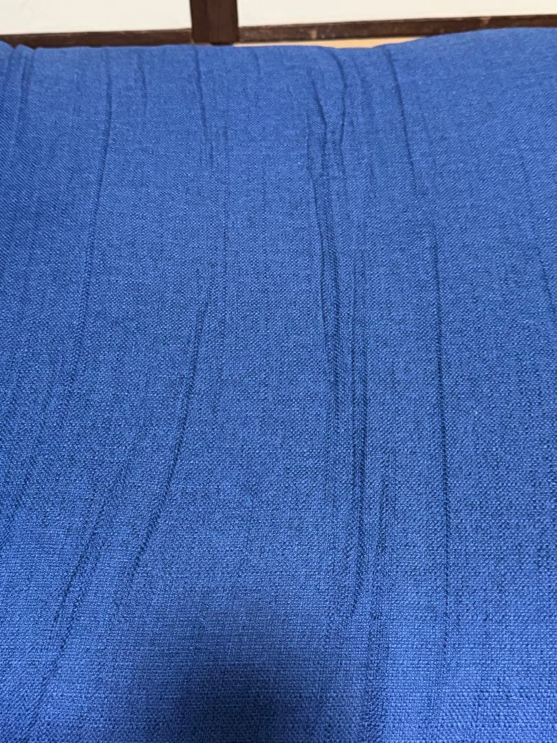 座椅子ヤマザキ ウエーブチェアKDR(ブルー)頭部背部脚部/３カ所リクライニング