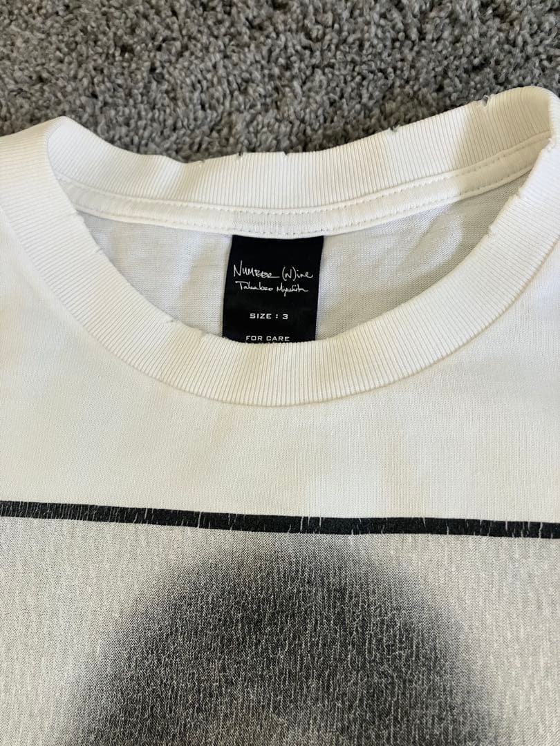 Number nine ナンバーナイン　本店限定　 Tシャツ サイズ3