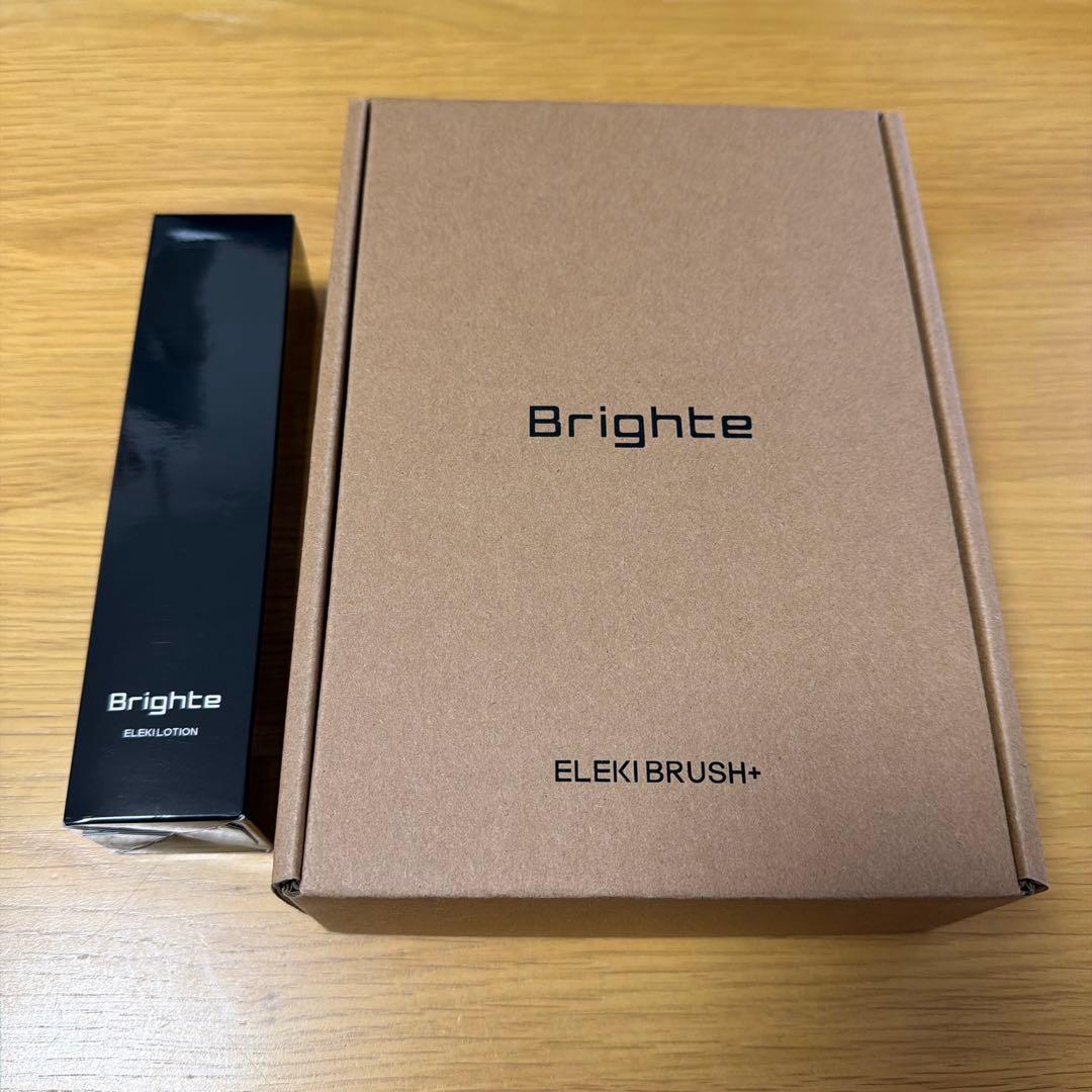 Brighte ELEKI BRUSH+ 美容器 エレキローション付き