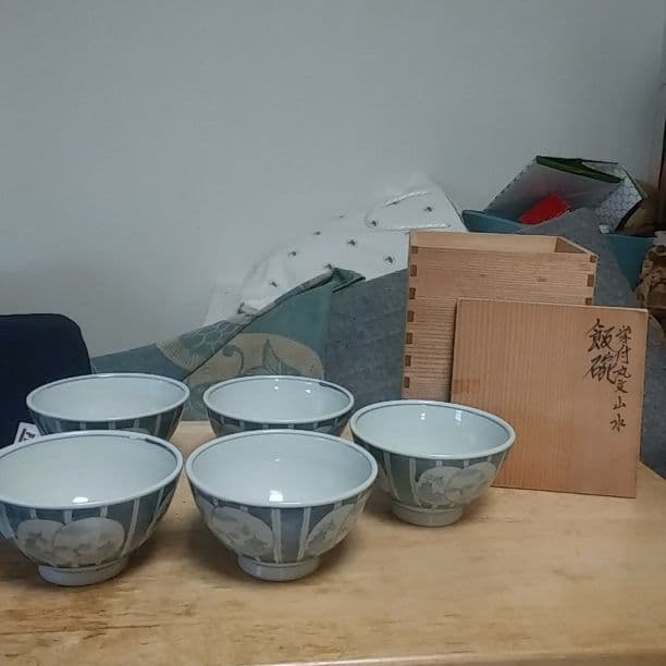 佐藤走波　飯碗５客セット