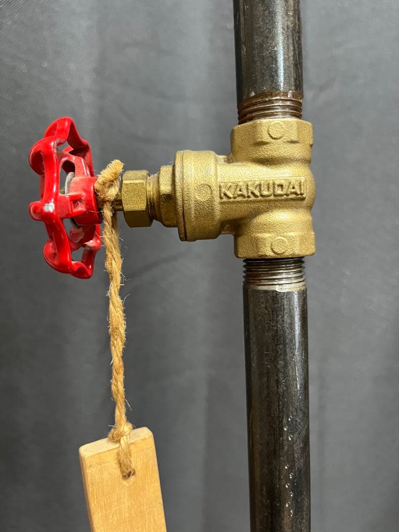 i-inai【イイナイ】配管ライトスタンド　レトロ　アンティーク　家具