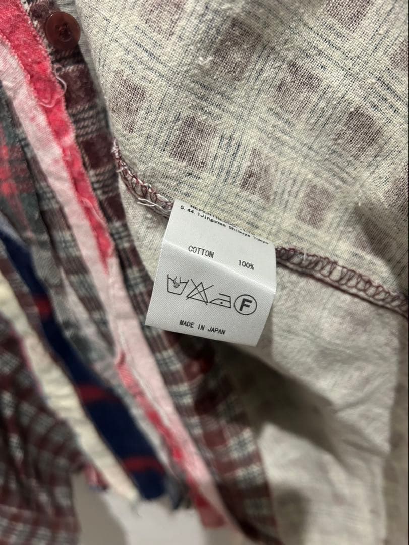 Rebuild by Needles チェックシャツ　Mサイズ