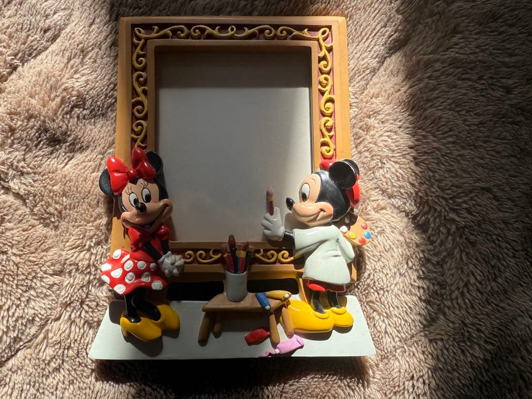 ディズニー　ミッキー　ミニー　フォトフレーム　写真立て　フォトスタンド　アメリカ