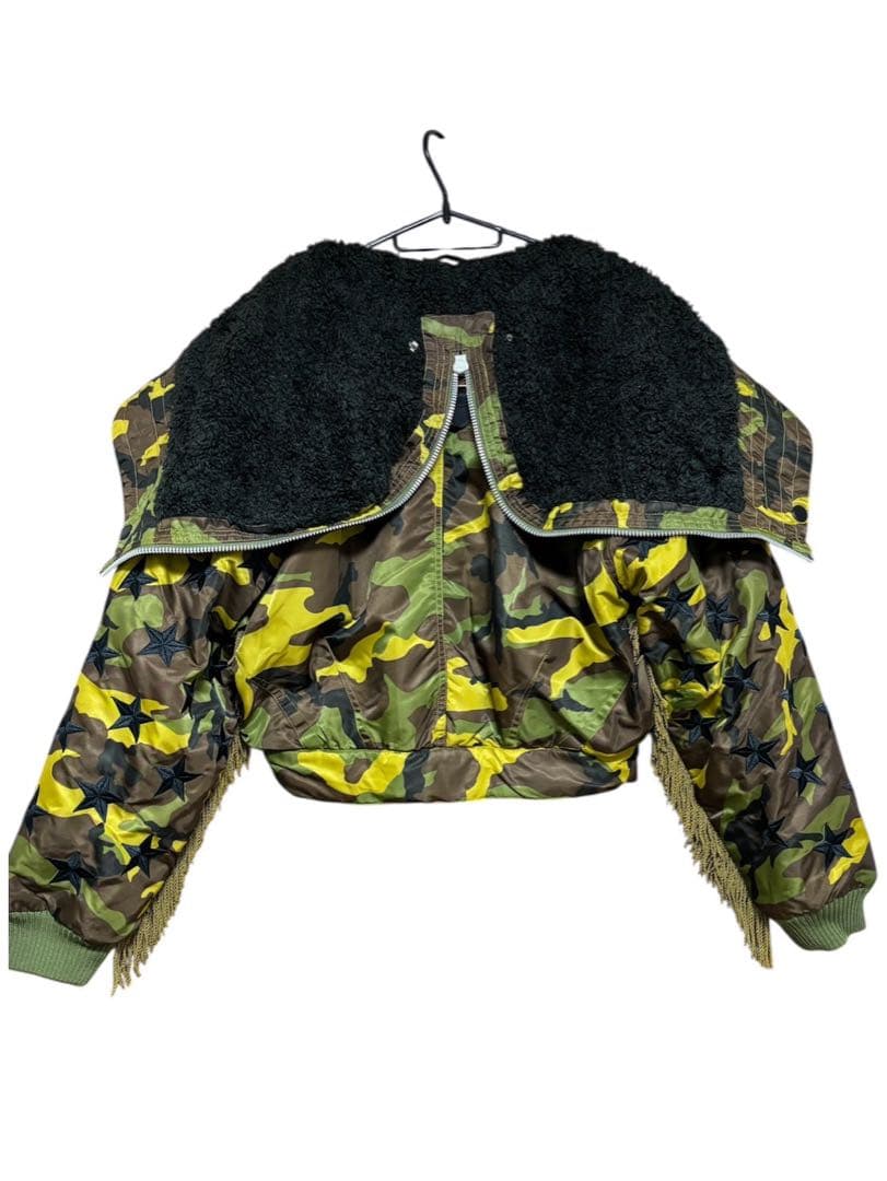 adidasとJEREMYSCOTTのコラボジャケットn-2b y2k