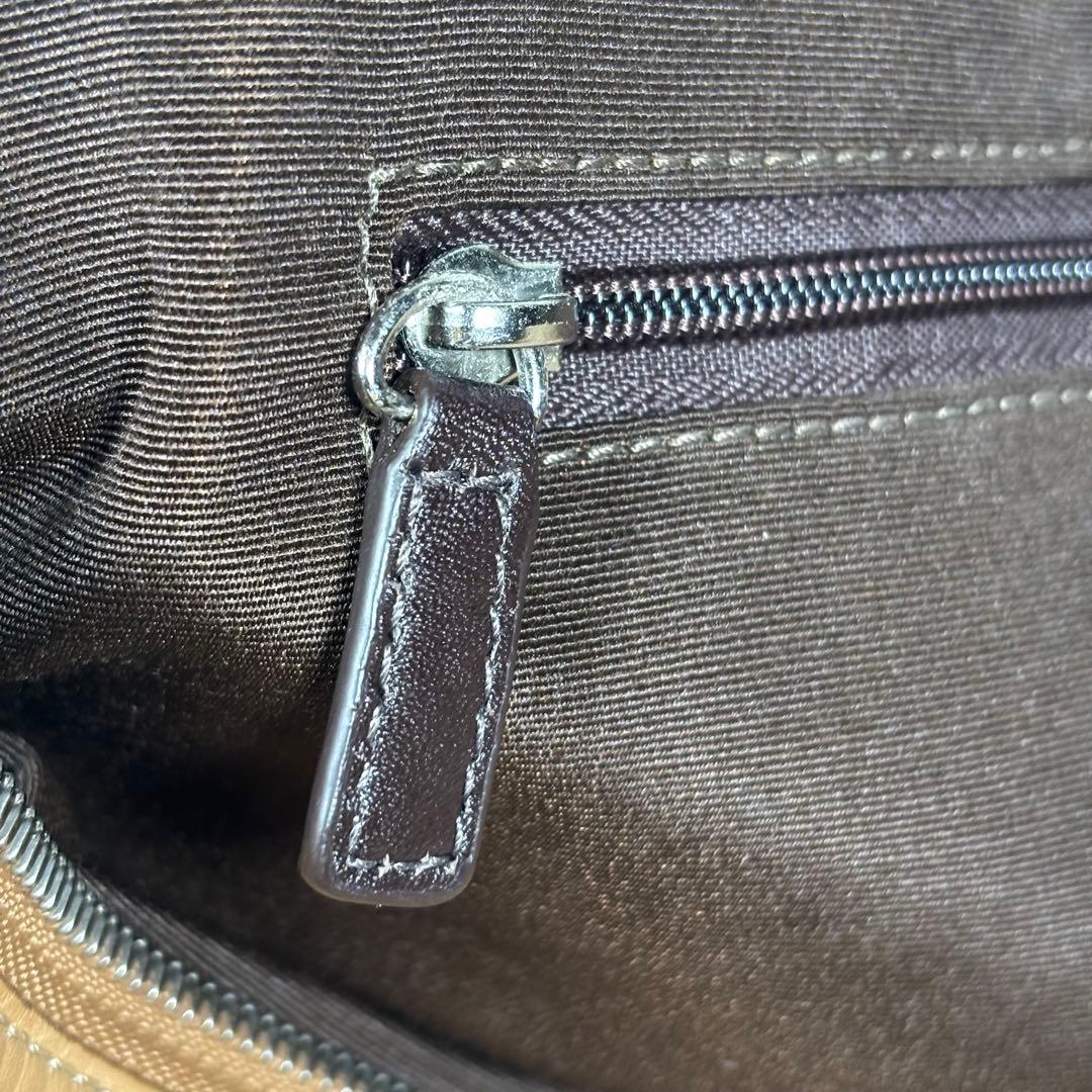 コーチ COACH ボストンバッグ ミニシグネチャー 総柄 キャンバス ブラウン