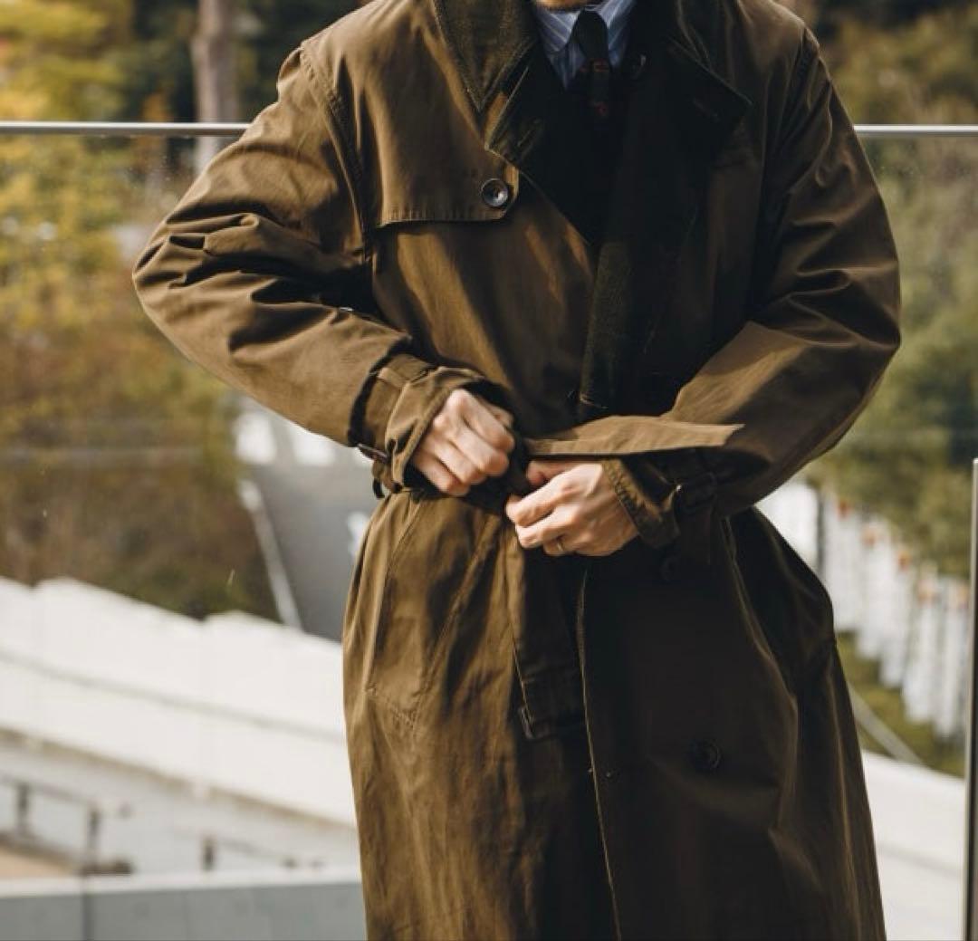 Barbour × BEAMS F別注 WHITLEY トレンチコート　36