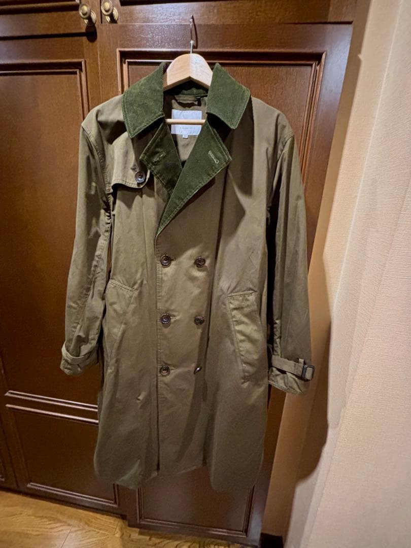 Barbour × BEAMS F別注 WHITLEY トレンチコート　36