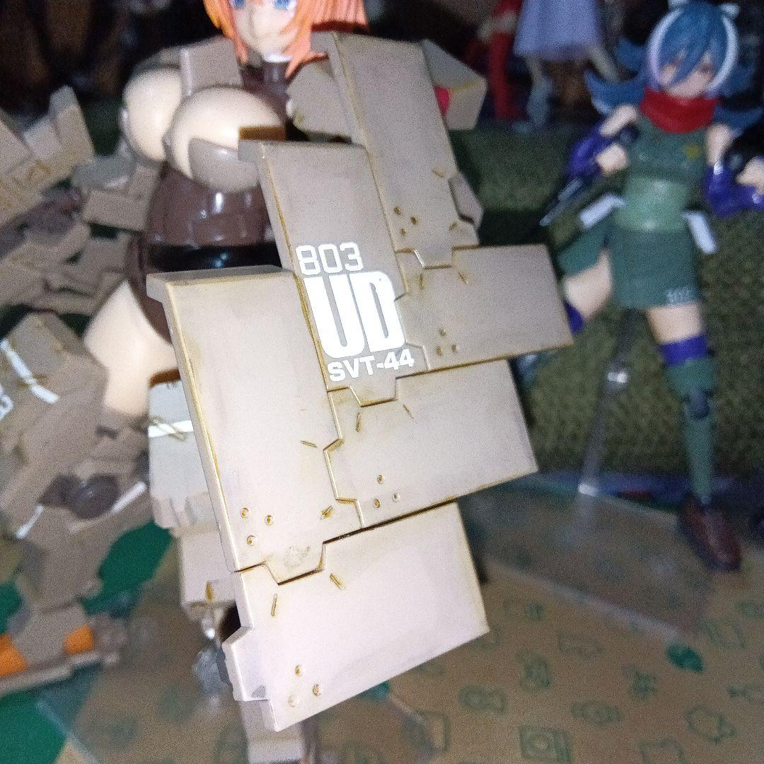 フレームアームズガール　輝鎚・甲　組立済　ぼよよん