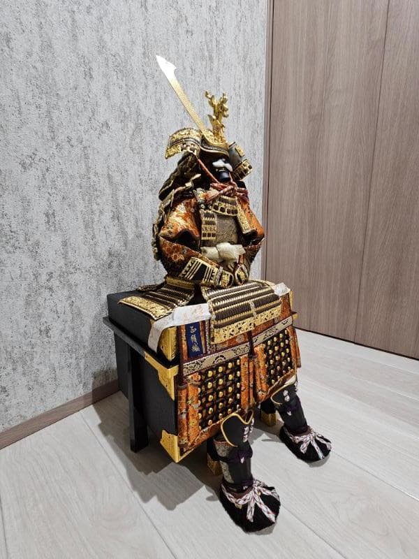 ★高級 大鎧 鈴甲子雄山作 甲子之麗12号　五月人形 鎧飾り