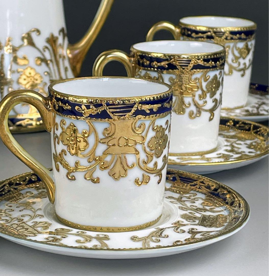 【専用】オールノリタケ デミタスセット ティーポット カップ ソーサー2客セット