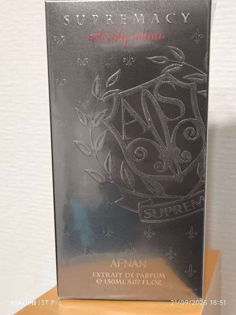 香水(男性用) AFNAN SUPREMACY NOT ONLY INTENSE 150ML