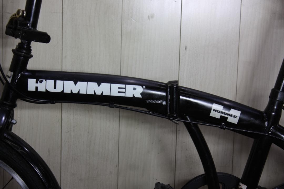 HUMMER 20インチ シマノ６速 BLACK 折り畳み自転車