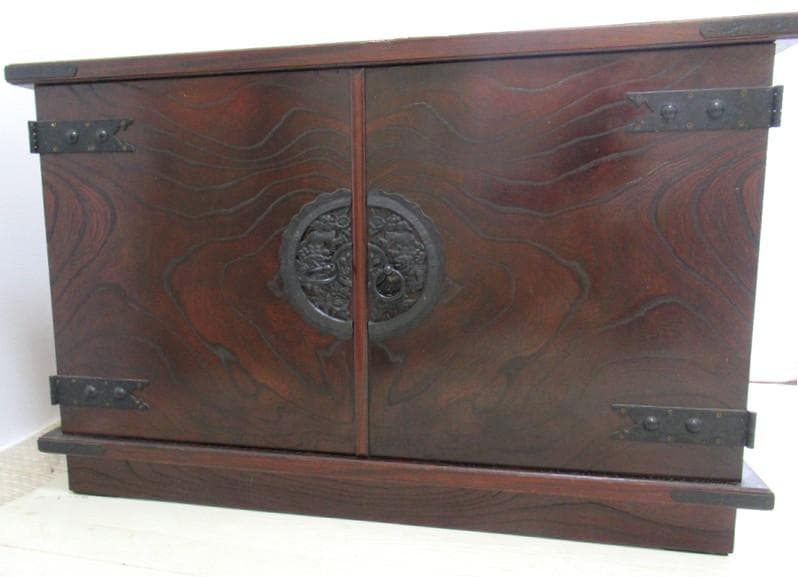 棚 時代箪笥 和風 和家具 民芸家具 アンティーク 和棚 匿名配送 送料込